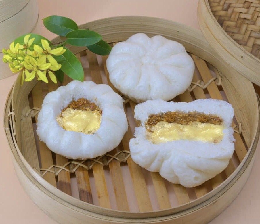 Bánh bao bò phomai<br/>(hộp 3 cái)