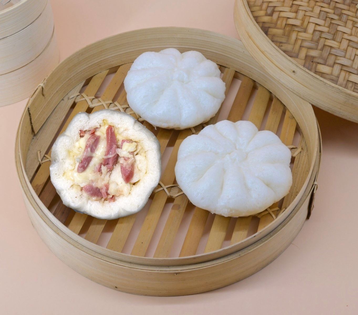 Bánh bao xúc xích phomai<br/>(hộp 3 cái)