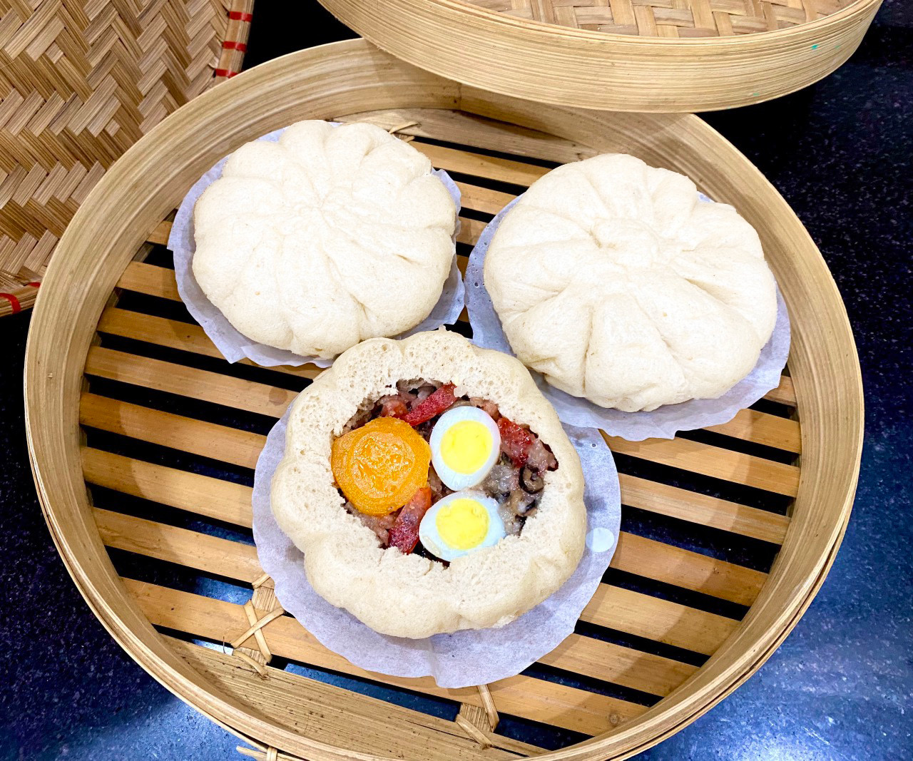 Bánh bao thập cẩm đặc biệt<br/>(hộp 3 cái)