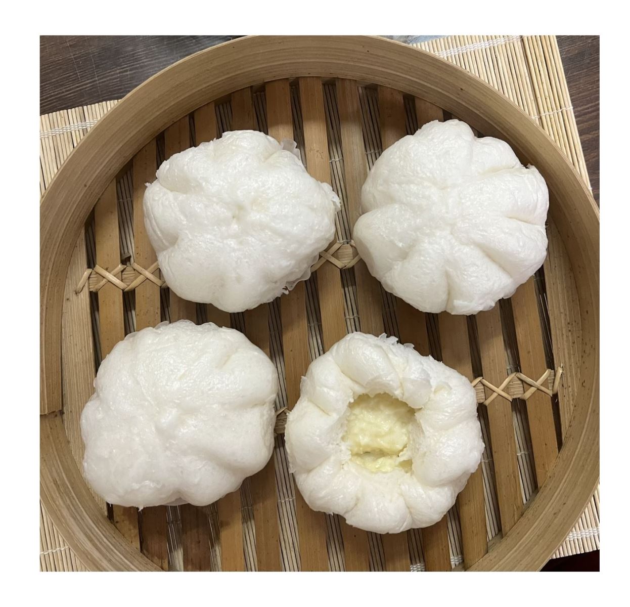 Bánh bao sữa chua phomai<br/>(hộp 04 cái)